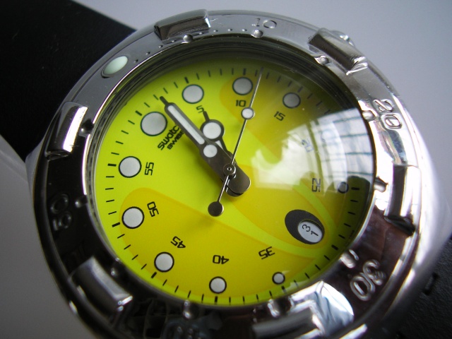 SWATCH IRONY SCUBA SPARTOON